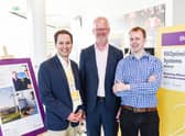Members of the team at University of Edinburgh start-up REOptimize Systems, pictured before the Covid crisis. Picture: David Jensen