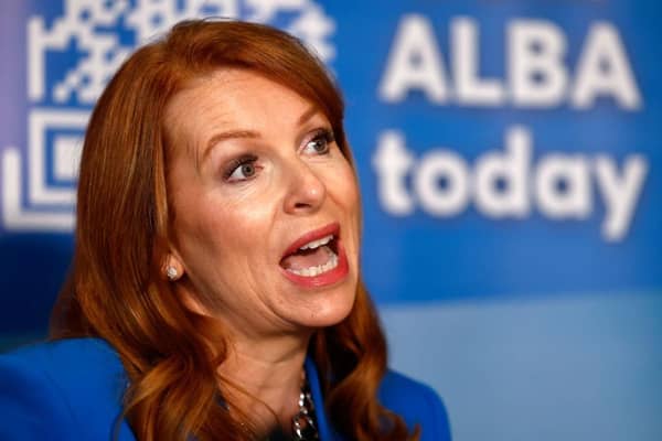 Ash Regan, formerly with the SNP, now sits as an Alba MSP (Picture: Getty)