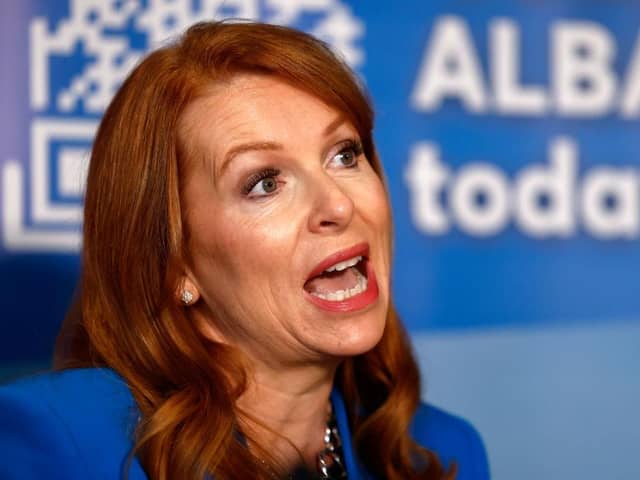 Ash Regan, formerly with the SNP, now sits as an Alba MSP (Picture: Getty)