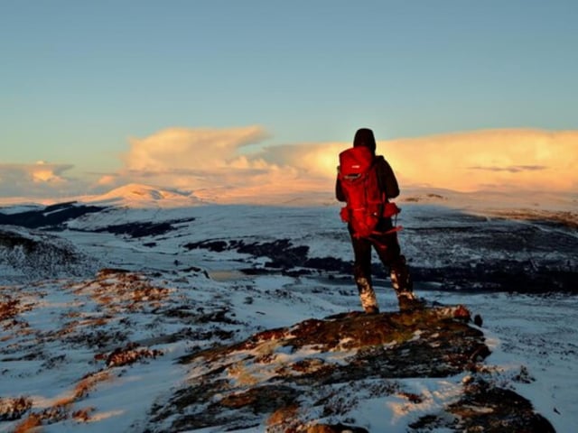 If hiking is your calling then the winter walks on offer at the NC500 are unmissable. As we said earlier there are 282 Munros scattered across this route and also a wealth of beaches - the snowy beach season may not be the conventional choice but that's the beauty of visiting the NC500 after summer.