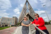 Gabriel Investments director Gill MacAulay and chairman Lynne Ross. Picture: Martin Shields