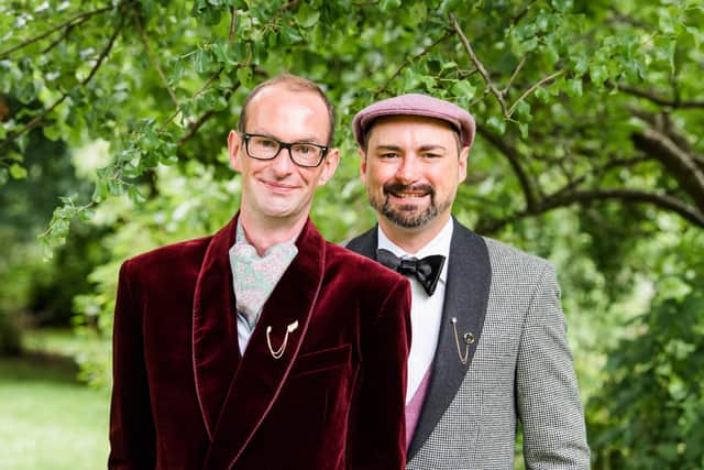 Paul McNairney and Scott Craig married earlier this year. Picture: Scott Craig
