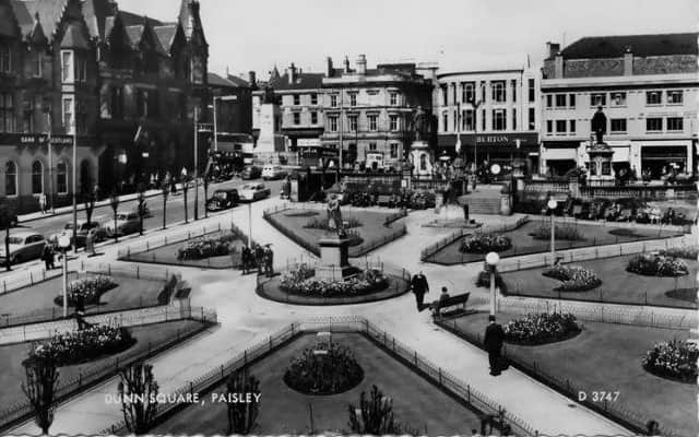 The case was launched after a meeting at a cafe in Paisley (pictured) led to May Donoghue becoming unwell.