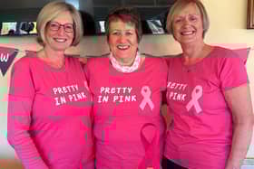 Organisers Aileen Nicol, Winnie Reid and Susan Collie