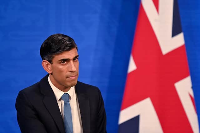 Rishi Sunak must develop a more positive vision for the UK, starting by acknowledging the damage done by Brexit (Picture: Justin Tallis/WPA pool/Getty Images)