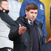 Steven Gerrard has said he left Rangers with a heavy heart. (Photo by Ian MacNicol/Getty Images)