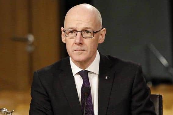 John Swinney says the Government is seeking to address any gaps in remote learning