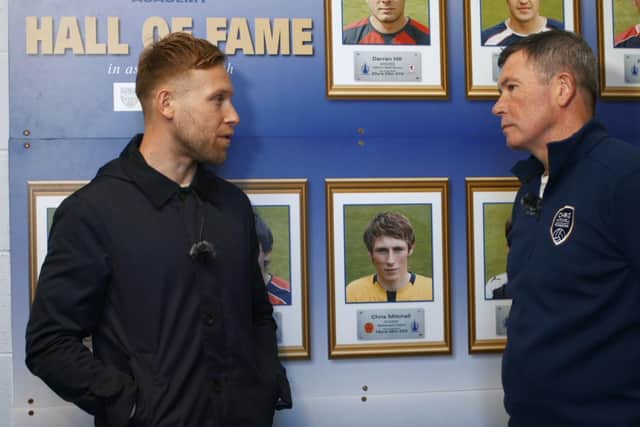 Scott Arfield and Philip Mitchell took part in the film 'Mitch: What happened next' detailing progress made in mantal health with the Chris Mitchell Foundation. Arfield was a team-mate of Chris at Falkirk and close friends.