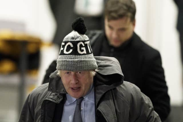 Former Prime Minister Boris Johnson leaves Dorland House in London, where he is giving evidence to the UK Covid-19 Inquiry (Picture: Jordan Pettitt/PA)