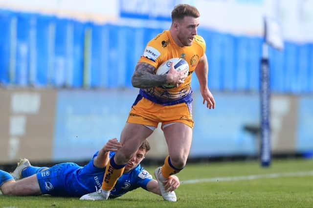 Stuart Hogg in action for Exeter Chiefs. Picture: Adam Davy/PA