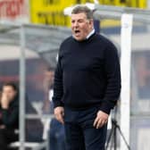 Dundee manager Mark McGhee was in the technical area for the first time since his appointment as his team lost 2-1 at home to Rangers. (Photo by Alan Harvey / SNS Group)