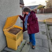Councillor Owen is appealing for residents to check the yellow grit bins.