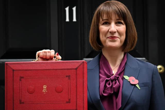 Chancellor Rachel Reeves leaves 11 Downing Street last October to present the Labour government's first Budget. This year she will unveil her tax and spending plans on November 26 (Picture: Justin Tallis/AFP via Getty Images)