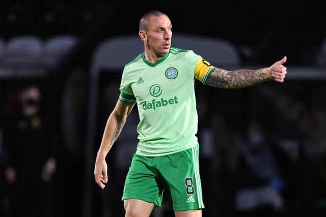 Celtic Captain Scott Brown  during the Scottish Premiership match between St Mirren and Celtic at St Mirren Park (Photo by Craig Foy / SNS Group)