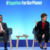 Despite encouraging words by Nicola Sturgeon at the COP26 climate summit, independent advisers warned in December that the Scottish Government lacked a 'clear delivery plan' to meet its targets (Picture: Ian Forsyth/Getty Images)