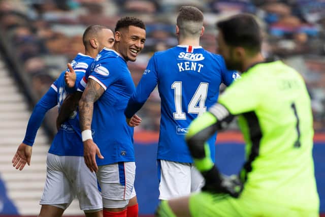 James Tavernier has tipped Ryan Kent to become a star in the Premier League. Picture: SNS