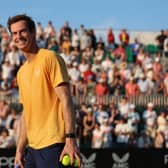 Andy Murray was impressive in his victory over Hugo Grenier.