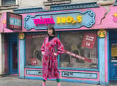 Artist Rachel Maclean has created an upside down abandoned toyshop installation for Perth High Street.