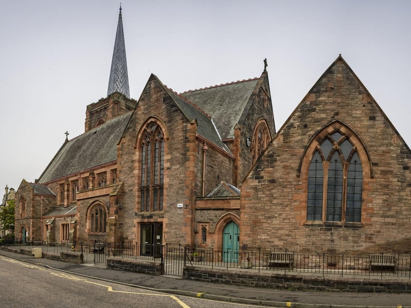 Designed by Sir Robert Rowand Anderson, the Cluny Centre of Morningside Parish Church is just one of many red sandstone churches in Edinburgh.