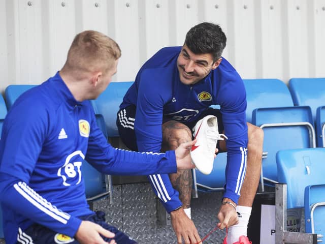Callum Paterson has spoken on his future amidst interest from Hearts. (Photo by Craig Williamson / SNS Group)