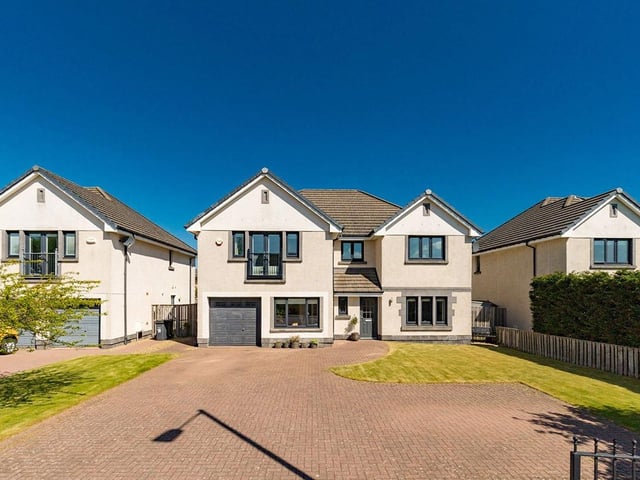 Selling agent: Blair Cadell. Price: Offers over £795,000. Status: Under Offer. In sixth spot is this beautifully appointed five-bedroom family home in the ever-popular Craigmount area. ESPC says: “Thoughtfully designed for modern living, it features an expansive open-plan kitchen, living, and dining space leading to landscaped gardens.”