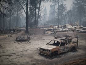 As wildfires rage, glaciers melt, the seas rise and storms get stronger, the world needs to stop burning fossil fuels and making the situation worse (Picture: David McNew/Getty Images)