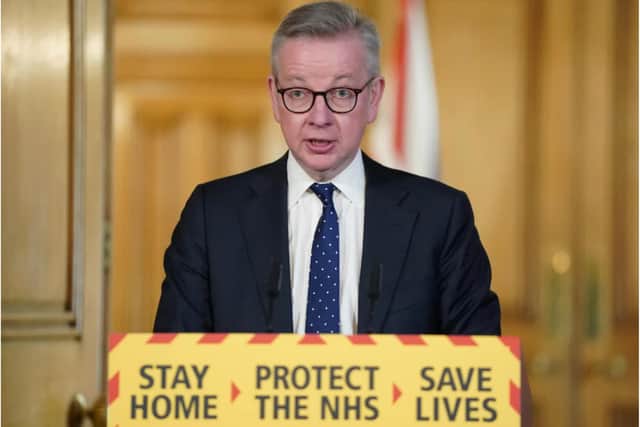 Michael Gove is self isolating