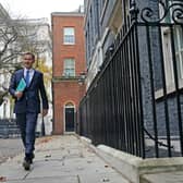 Chancellor of the Exchequer Jeremy Hunt leaving 11 Downing Street in November last year to reveal the Autumn Statement. Picture: Stefan Rousseau - WPA Pool /Getty Images.
