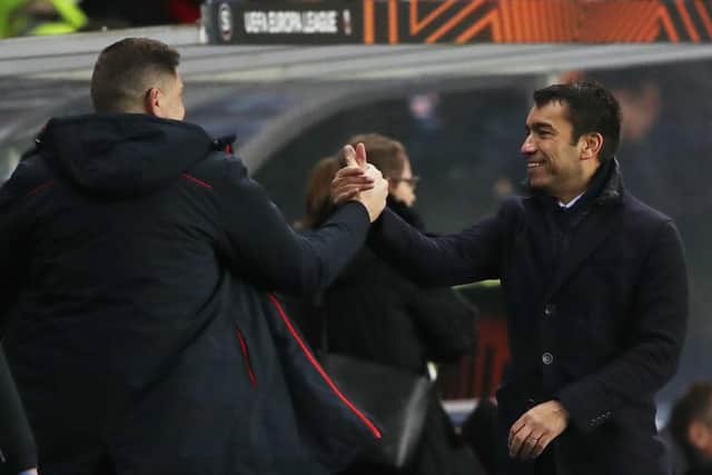 Giovanni van Bronckhorst steered Rangers out of the group stage and into the knock-outs last November. (Photo by Ian MacNicol/Getty Images)