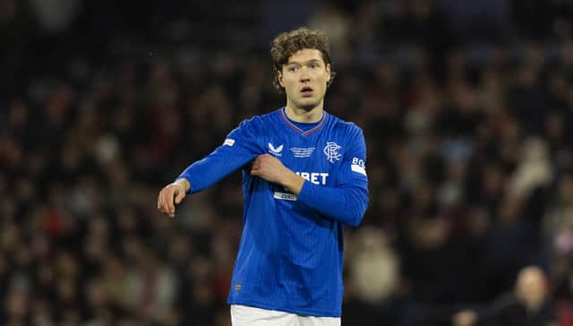Sam Lammers could depart Rangers in January - just six months after making a £3.5m move from Atalanta.  (Photo by Craig Foy / SNS Group)