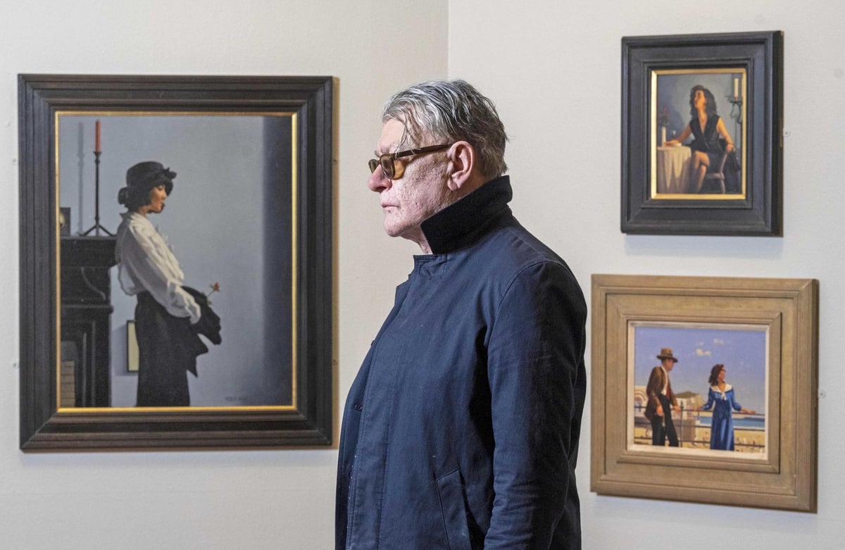 Major exhibition of Jack Vettriano's work launched at Scottish gallery where he started out
