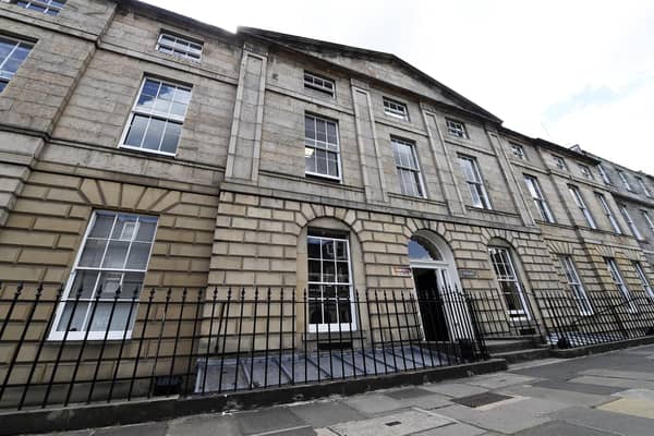 Radio Forth's headquarters on Forth Street, in Edinburgh's New Town. Picture: Lisa Ferguson