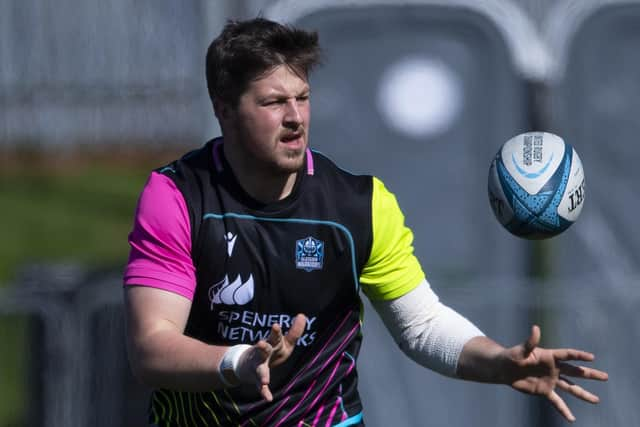 Murphy Walker went 512 days between appearances for Glasgow Warriors following a succession of injuries. (Photo by Ross MacDonald / SNS Group)