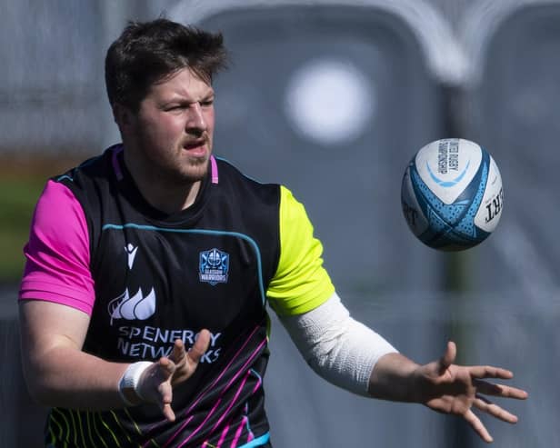 Murphy Walker went 512 days between appearances for Glasgow Warriors following a succession of injuries. (Photo by Ross MacDonald / SNS Group)