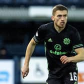 Jonjoe Kenny made his Celtic debut in the 4-0 win over Kilmarnock at Rugby Park on February 02, 2021 (Photo by Rob Casey / SNS Group)