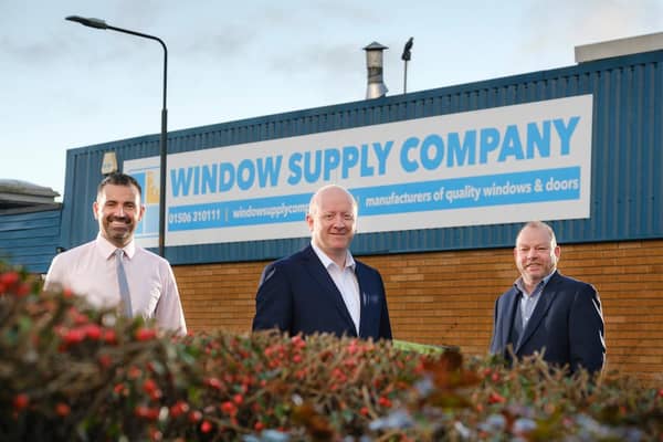 BGF's current investments in Scotland include Window Supply Company. Picture: Mike Wilkinson.