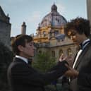 Barry Keoghan and Archie Madekwe in Saltburn