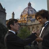 Barry Keoghan and Archie Madekwe in Saltburn