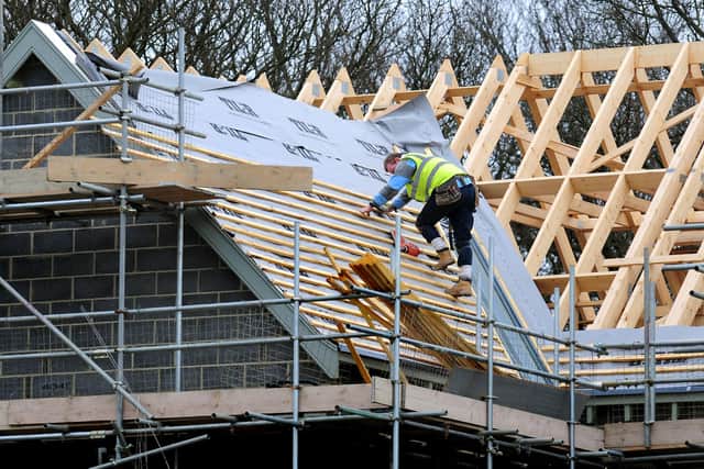 The latest PMI report said that the leap in output was particularly driven by the housebuilding sector, which posted a 68.2 reading for the month. Picture: Rui Vieira/PA Wire