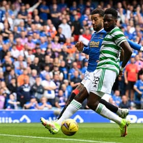 Odsonne Edouard during his final game for Celtic prior to his move to Crystal Palace at the end of the summer transfer window. Picture: SNS