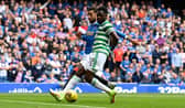 Odsonne Edouard during his final game for Celtic prior to his move to Crystal Palace at the end of the summer transfer window. Picture: SNS