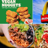 Here are the eight cheapest fast food veggie meals that you can find in Scotland.