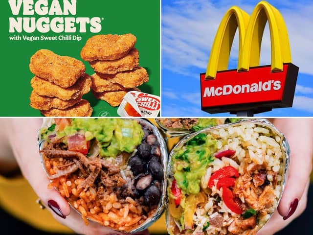 Here are the eight cheapest fast food veggie meals that you can find in Scotland.