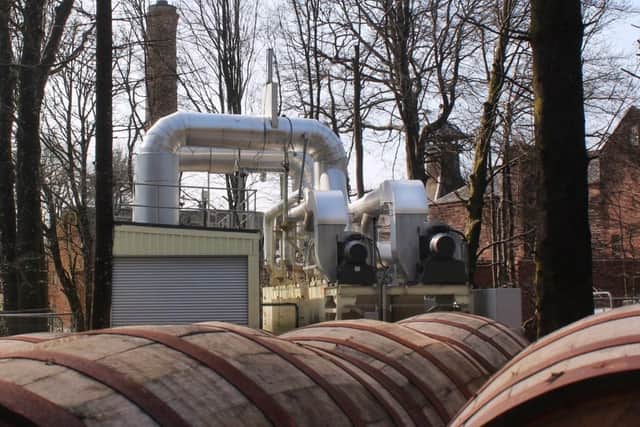 Exergy3's thermal energy storage technology at Annandale Distillery.