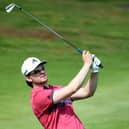 Connor Syme in action during the Gran Canaria Open at Meloneras Golf Club in Maspalomas. Picture: Warren Little/Getty Images.