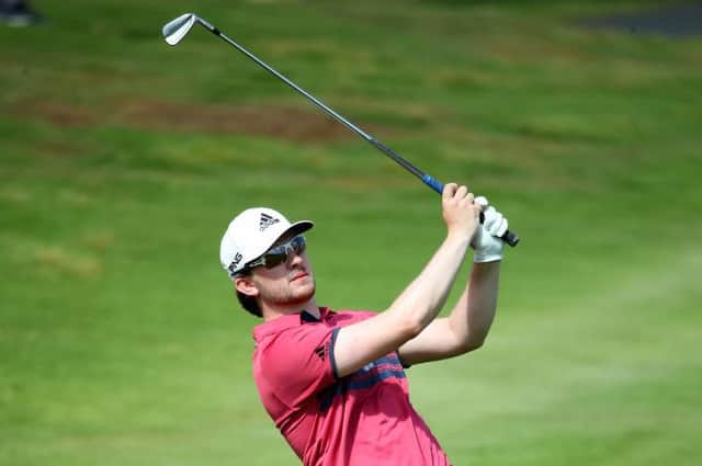 Connor Syme in action during the Gran Canaria Open at Meloneras Golf Club in Maspalomas. Picture: Warren Little/Getty Images.
