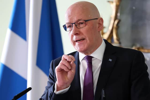 John Swinney's programme for government will be outlined tomorrow (Picture: Jeff J Mitchell)