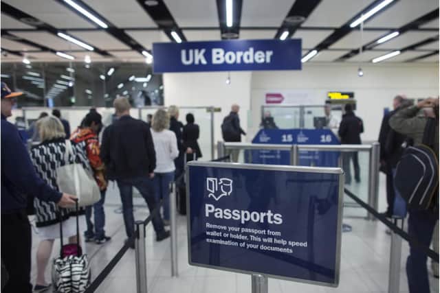 International travellers could face spot checks and £1,000 fines if they fail to self-isolate for 14 days after arriving in the UK