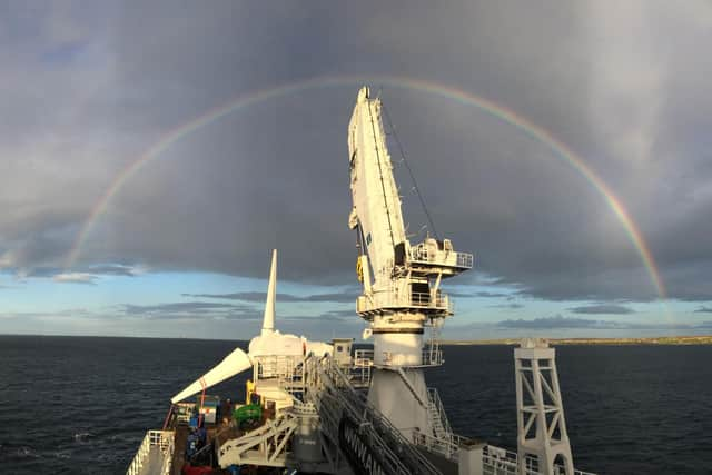 Bosses said demonstrating the viability of the tidal turbines was vital to the success of MeyGen, which is the largest planned tidal stream project in the world. Picture: Simec Atlantis Energy