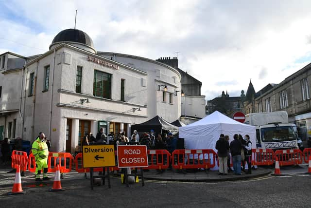 The Hippodrome Cinema in Bo'ness is among the locations which have been used for the filming of Good Omens 2. Picture: Michael Gillen